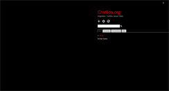 Desktop Screenshot of cristaos.org