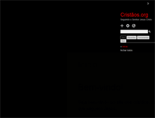 Tablet Screenshot of cristaos.org